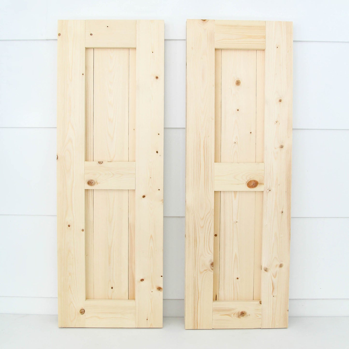 Wooden Shutters Printable Build Plans